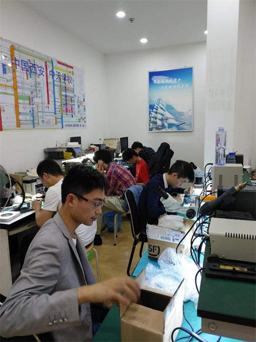 【西安手机学校】西安中天数码手机维修培训学校芯片级苹果手机实战高手班