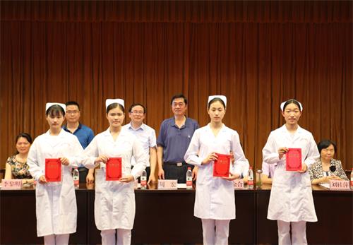 河南卫生干部学院2023年护理技能大赛颁奖大会盛况