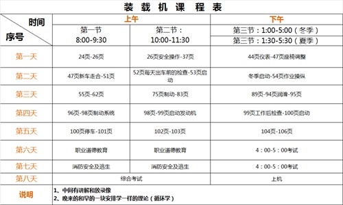 【济南挖掘机学校】济南骏大挖掘机培训学校装载机培训