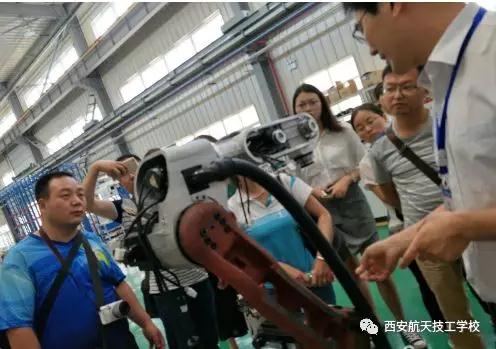 西安航天技工学校工业机器人应用及维护专业