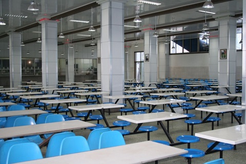 陕西省中专商贸学校宿舍食堂