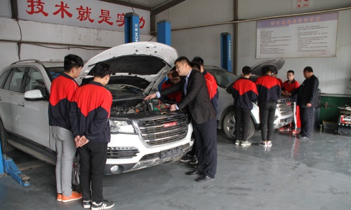 【太原技校】山西大众高级技工学校汽车检测与维修专业