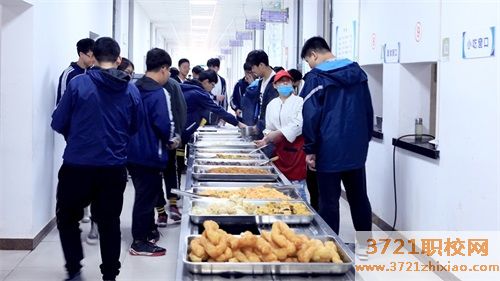 西安现代电子职业学校食堂情况