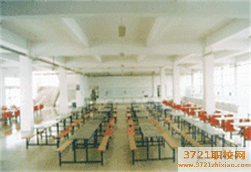 郑州商贸技师学院食堂图片