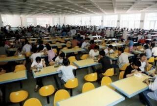 烟台工贸学校食堂情况