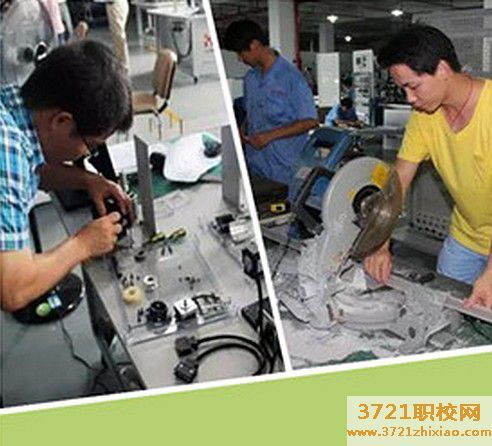 【广州机电一体化学校】广州市工贸技师学院机电一体化(机械维修方向)