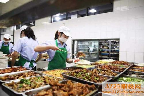 武汉市第一商业学校食堂情况