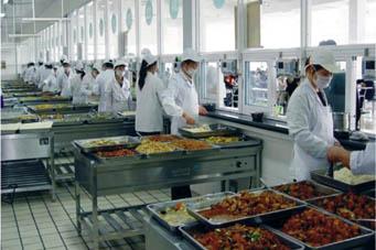 长沙银河中等职业学校食堂情况