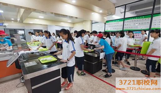 长沙县职业中专学校食堂情况