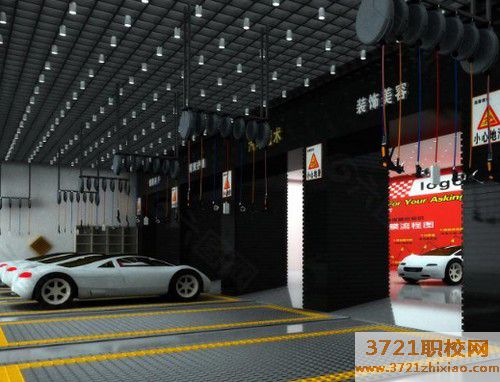 【广州汽车美容学校】广州哪里学汽车美容装潢好