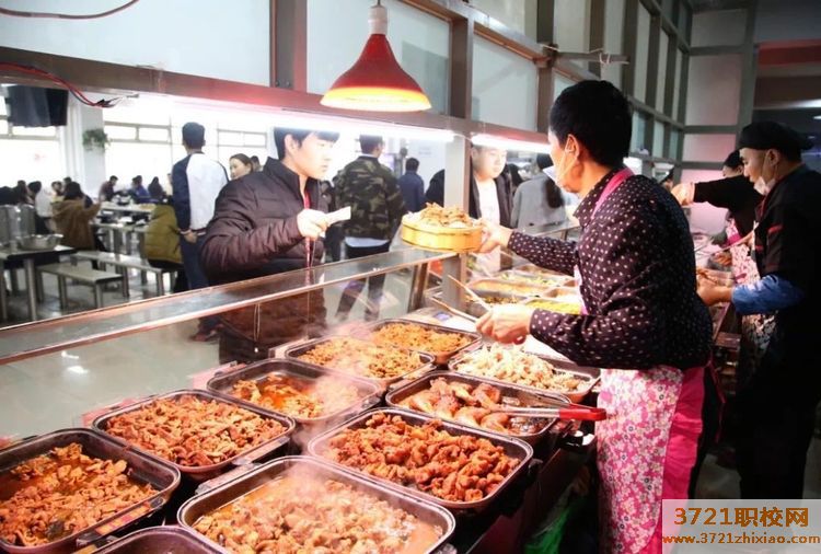 陕西正大技师学院食堂情况