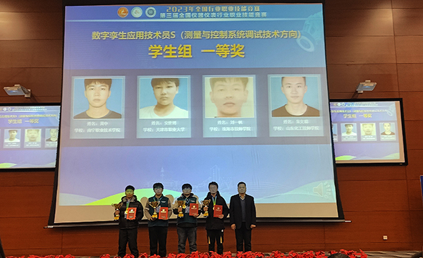 喜报: 山东化工技师学院师生在第三届全国仪器仪表行业职业技能竞赛获佳绩