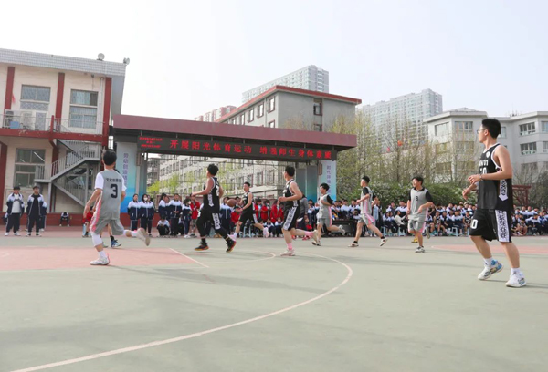 【太原技师学院】太原技师学院举行篮球比赛