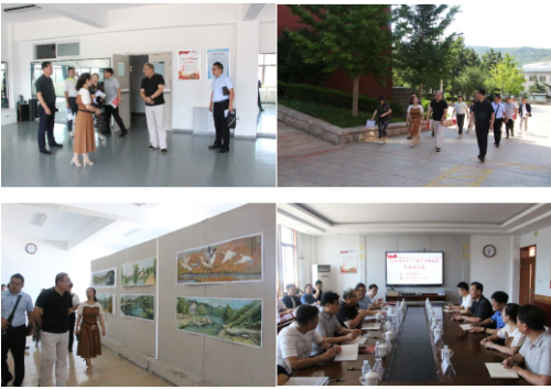 【威海市职业技】济南传媒学校校长王月涛带队赴威海市两所职业院校学习交流