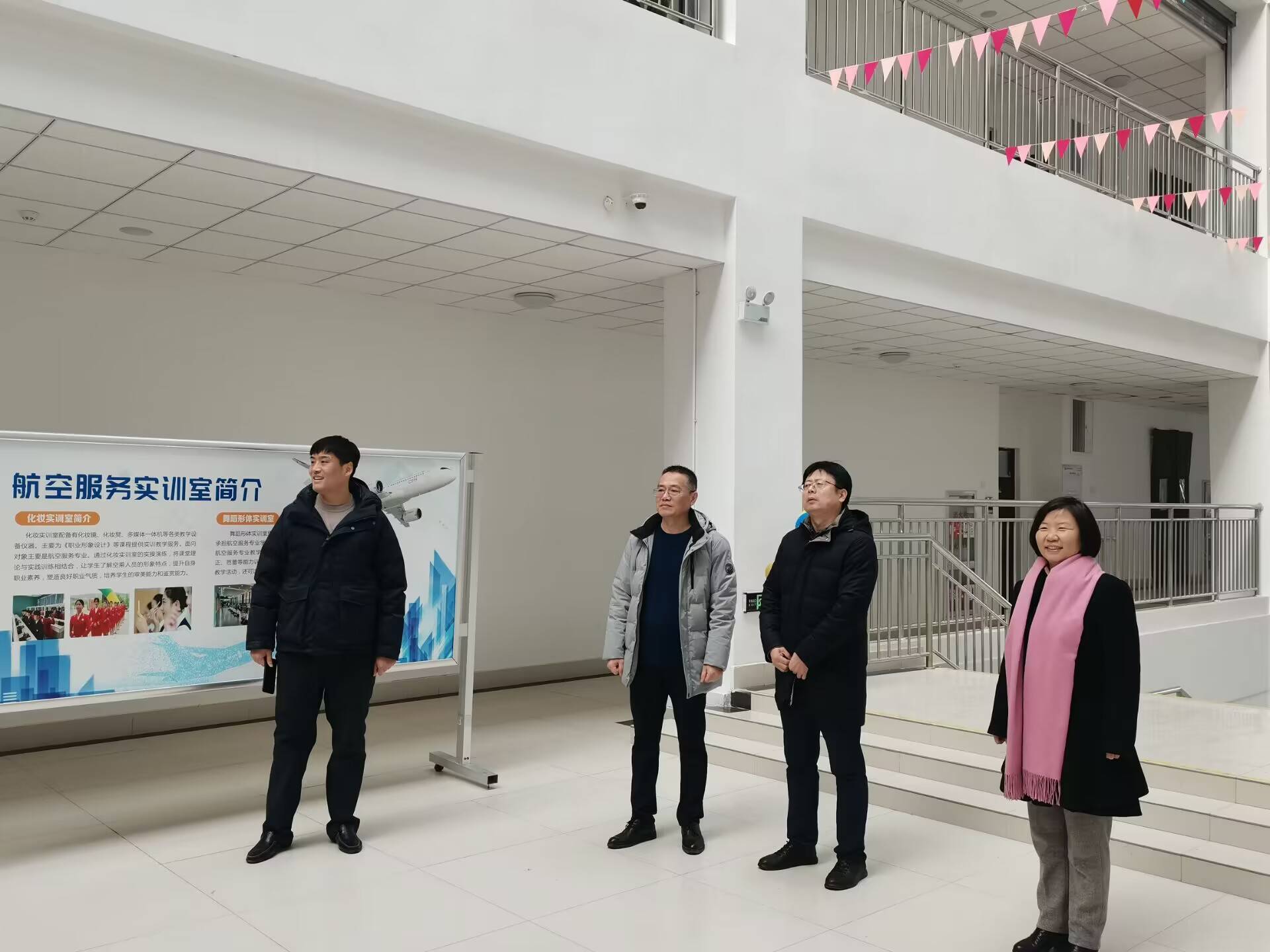 【济南航空学校】济南技师学院航空服务与维护系举办专业社团展示活动