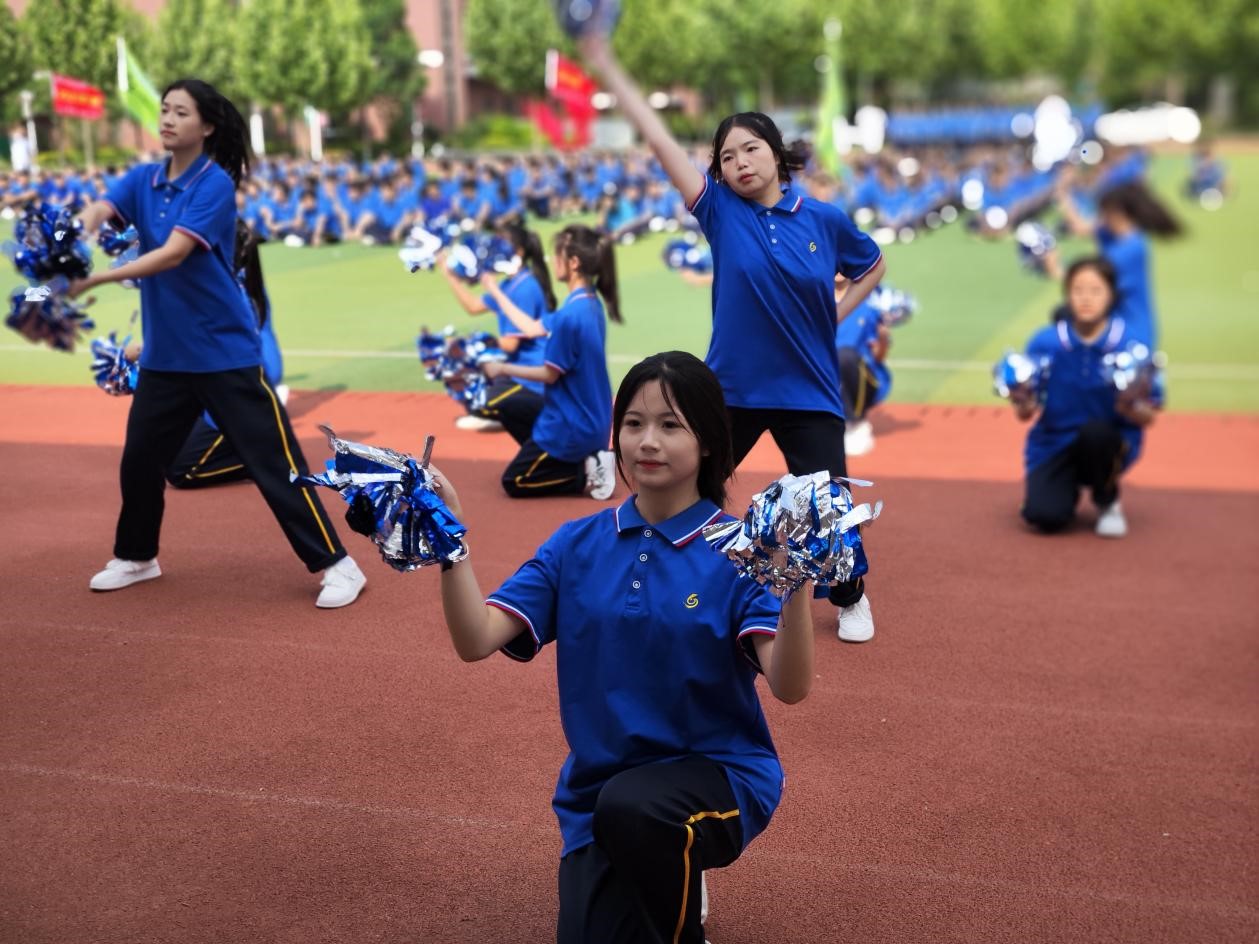 【潍坊职校】潍坊弘景中医药学校课间操比赛