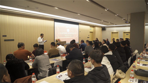 【唐山职教中心】河北省玉田县职业技术教育中心参加印机协会年会并致贺词