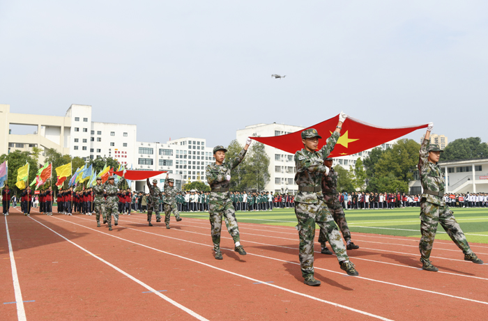 【绵阳职业学校】江油职中举办第34届秋季田径运动会