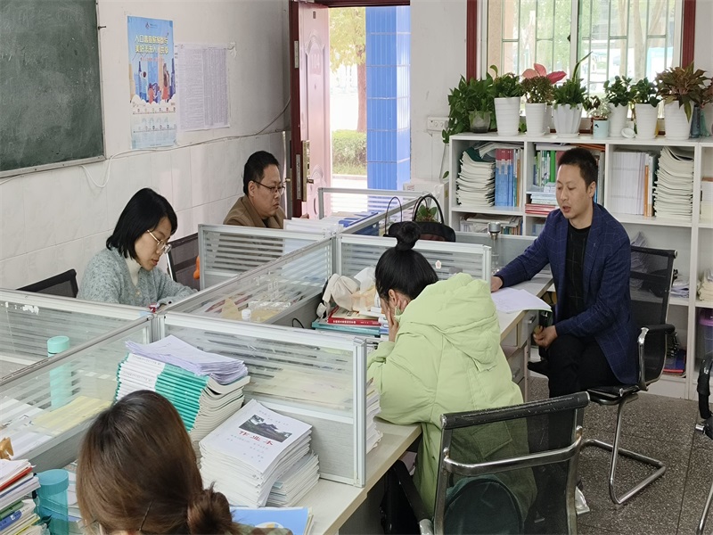 【宜宾职业学校】江安职校开展高三年级公共基础课教学视导