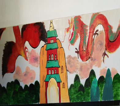 【重庆职教中心】重庆市黔江区民族职业教育中心现代服务部开展班级文化墙评比活动