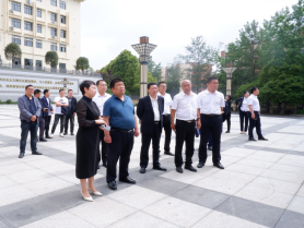 【重庆中专学校】山东省广饶县职业中等专业学校 来重庆市黔江区民族职业教育中心考察交流