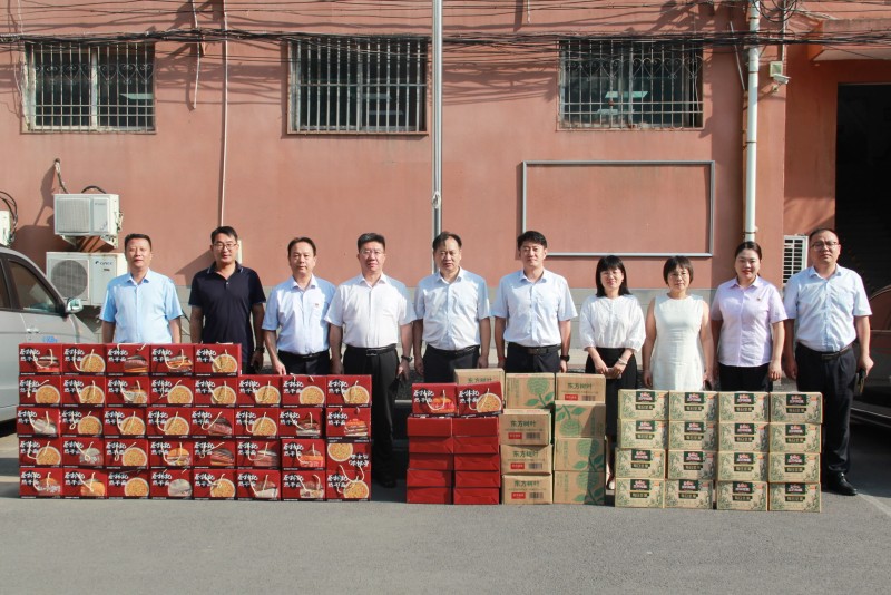 【漯河技师学院】漯河中行到漯河技师学院进行教师节慰问