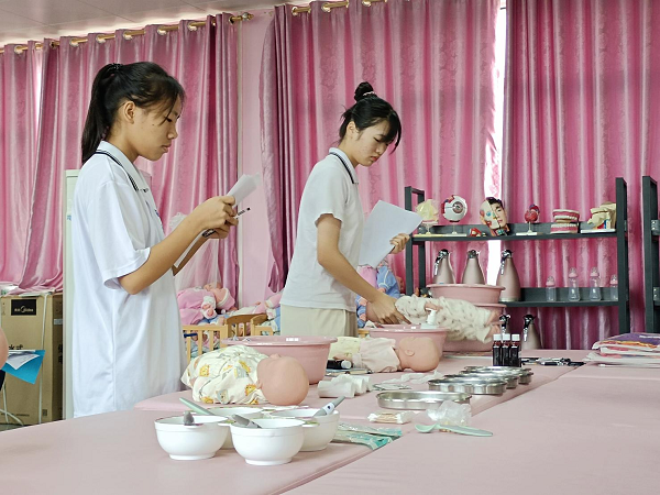 【梧州幼师学校】广西工商技师学院2022级1+X幼儿照护职业技能等级证书(初级)考试圆满结束