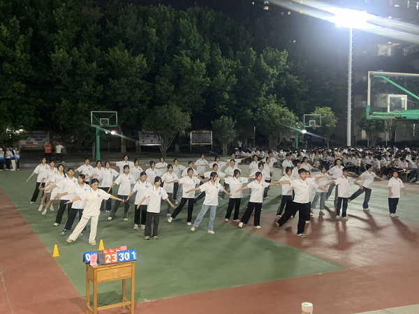 【梧州技师学院】广西工商技师学院举办2023年秋学期新生广播体操比赛