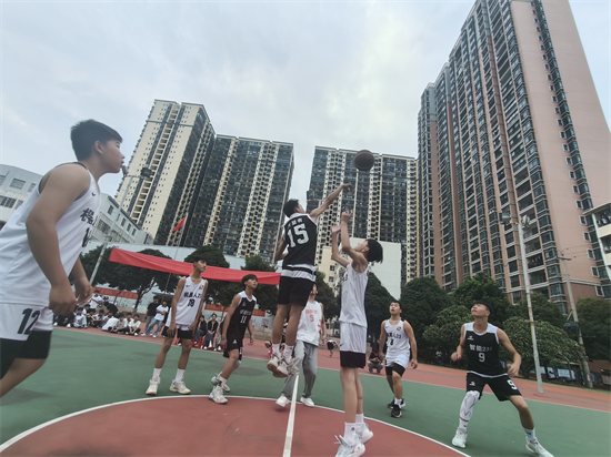 【南宁纺织学校】广西纺织工业学校成功举办2023级“新生杯”篮球比赛