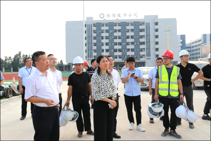 【揭阳技师学院】揭阳市人民政府副市长许剑芒莅临揭阳技师学院开展调研指导工作