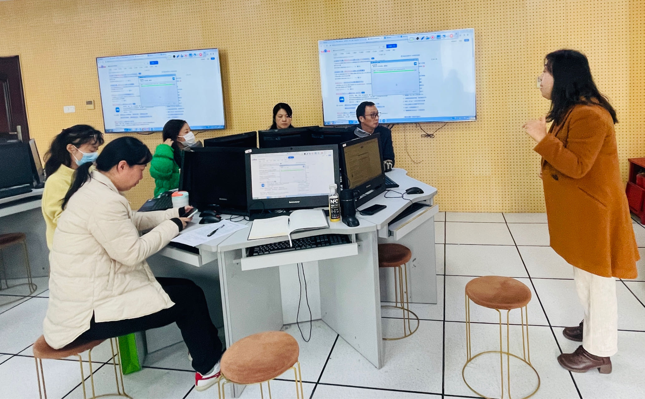 【上海职业学校】记第六轮区信息团队知识图谱&AI版云教材在线编辑器培训