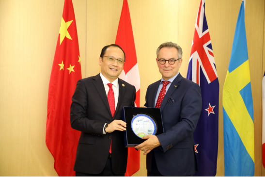 【上海技校】上海市高级技工学校召开2023年中瑞合作办学联合管理委员会会议