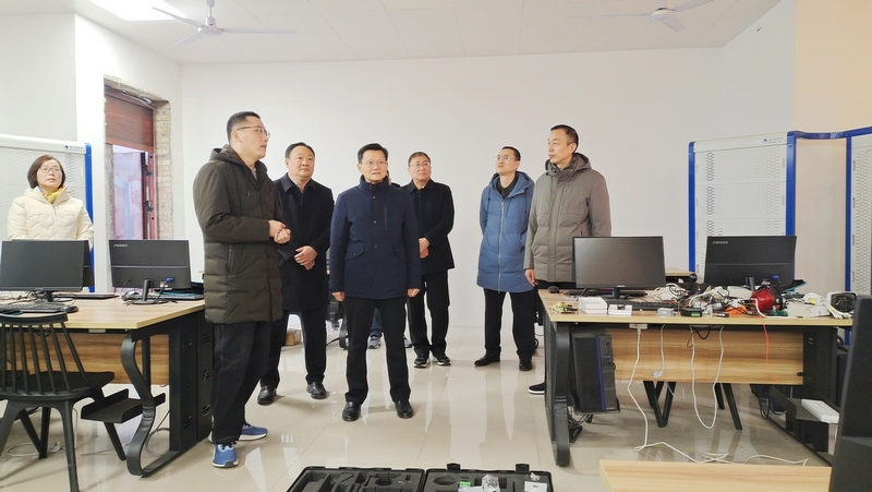 【淮南技校】文见宝莅临安徽省工业高级技工学校调研指导工作