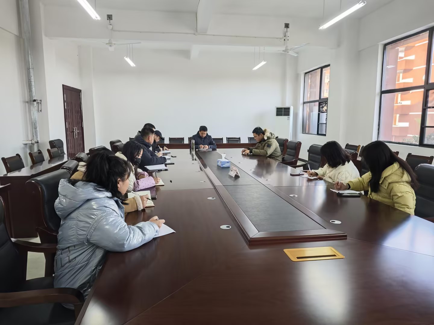 【新余职业学校】电气自化系召开班主任期末安全稳定工作会议