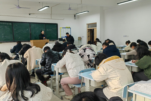 【西安职业高中】西安现代职业高中举行第九次教师能力测试