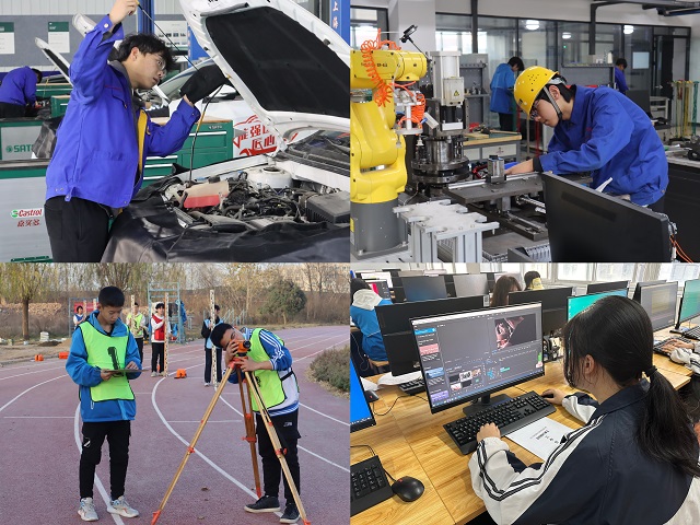 【西安电子信息学校】陕西省电子信息学校2023年学生技能大赛开赛