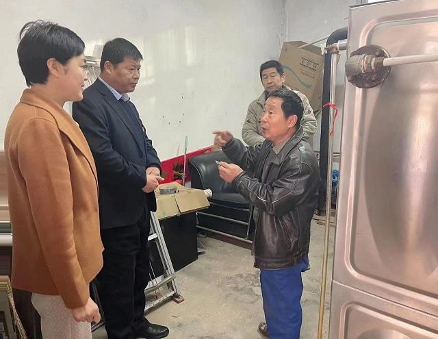 【西安电子信息学校】校领导检查陕西省电子信息学校今冬供暖工作