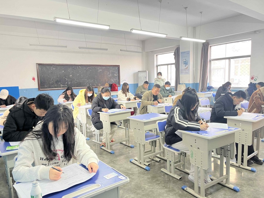 【宝鸡成教学院】陕西省第二商贸学校组织开展2023年第二学期成人教育期末考试工作