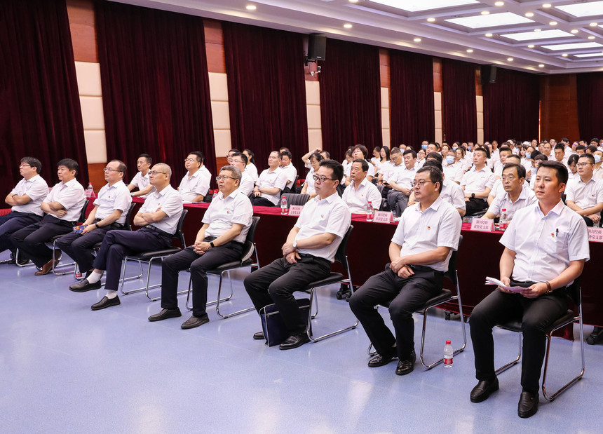 【西安技师学院】陕西铜川工业技师学院举行“七一”表彰大会暨2022年招生工作会