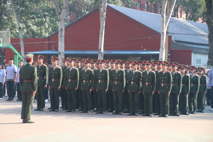 【太原职业学校】山西省经贸学校职教周准军事化管理成果展示