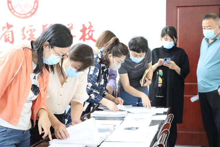 【太原职业学校】山西省经贸学校2022年秋季开学验收工作圆满结束