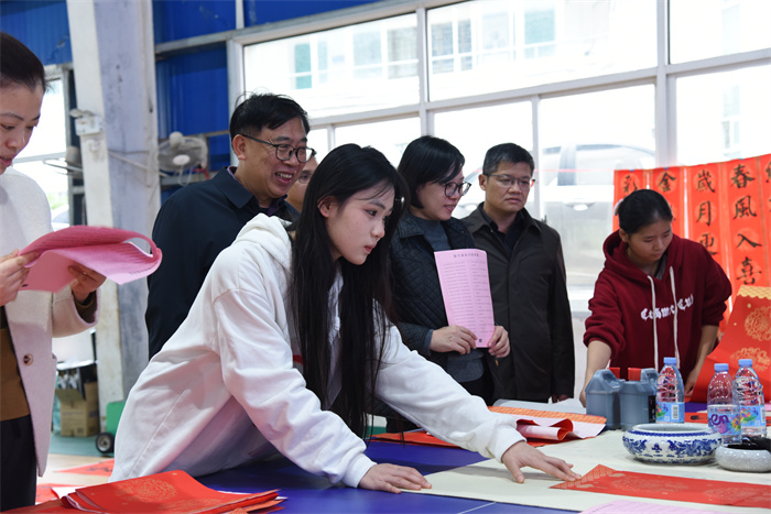 【南宁纺织学校】广西纺织工业学校举行2024年迎春游园活动