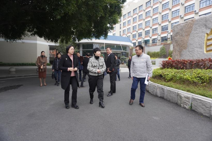 【泉州职业学校】泉州市教育局刘殊芳局长一行莅临南安职专督查期末安全工作