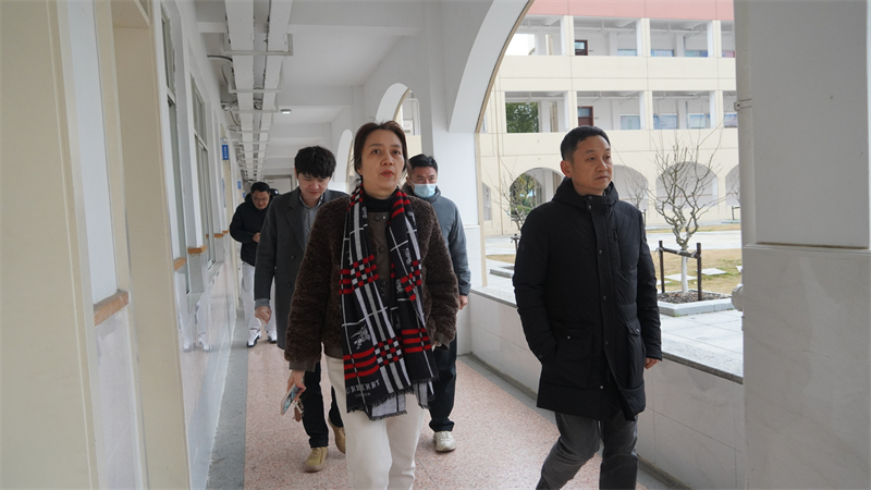 【上海中专学校】陶立一行到上海市奉贤中等专业学校开展紧急安全专项检查