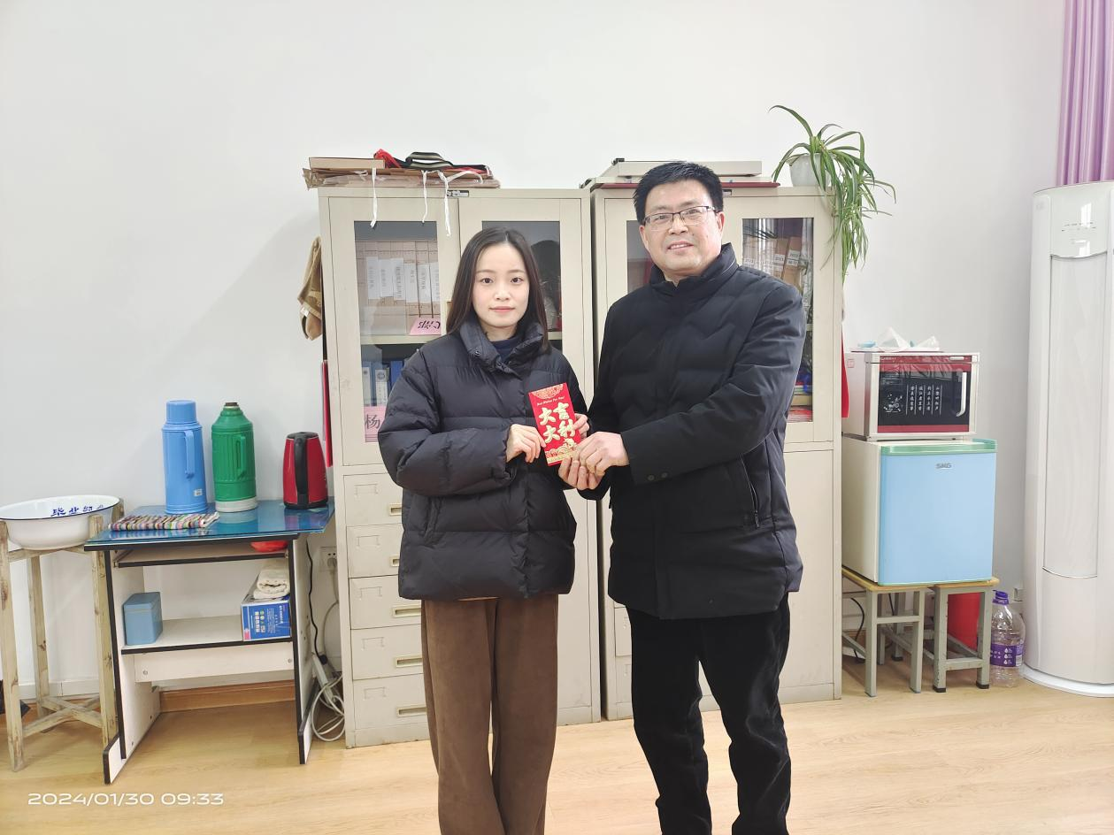 【池州旅游管理学校】池州市旅游学校开展龙年春节慰问活动